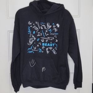 Mr. BEAST Singed Hoodie M